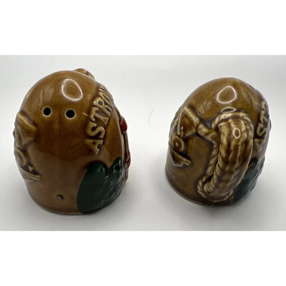 Vintage Astroworald Salt And Pepper Shakers Souvenir - Made in Japan